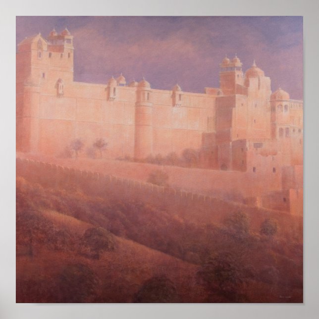 Affiche Amber Fort Jaipur (Devant)
