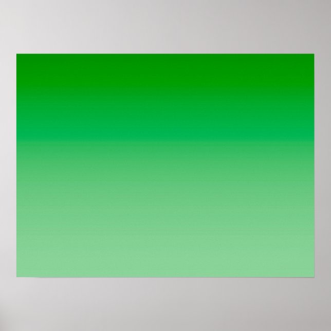 Affiche AMBIANCE ÉTÉ – Herbe Fraîche | clair à profond | (Devant)