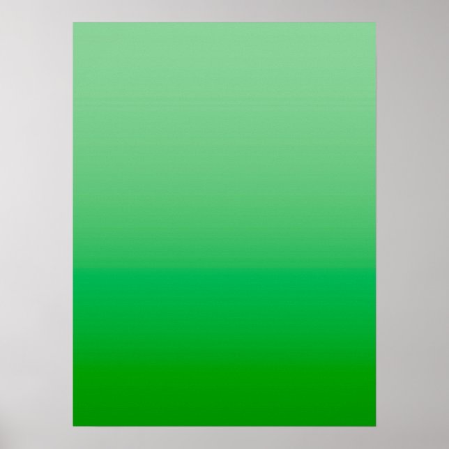 Affiche AMBIANCE ÉTÉ – Herbe Fraîche | profond à clair |  (Devant)