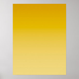Affiche AMBIANCE PRINTEMPS – Jaune doux   clair à profond 
