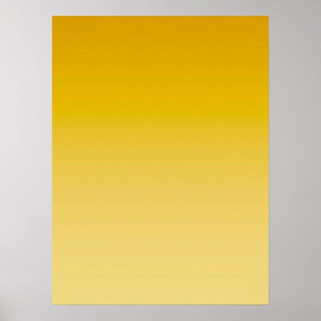 Affiche AMBIANCE PRINTEMPS – Jaune doux | clair à profond  (Devant)