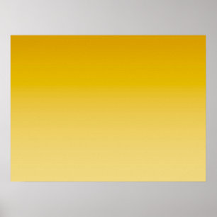 Affiche AMBIANCE PRINTEMPS – Jaune doux   clair à profond 