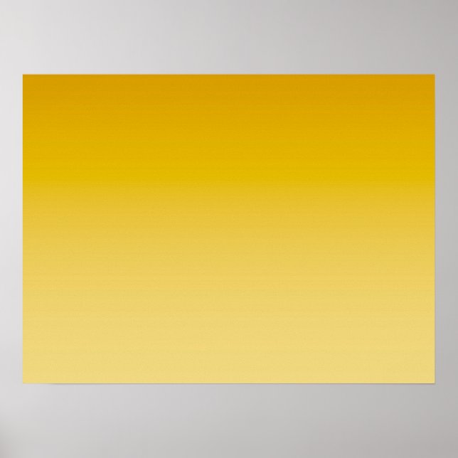 Affiche AMBIANCE PRINTEMPS – Jaune doux | clair à profond  (Devant)