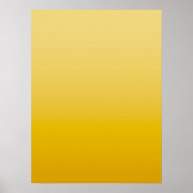 Affiche AMBIANCE PRINTEMPS – Jaune doux | profond à clair  (Devant)