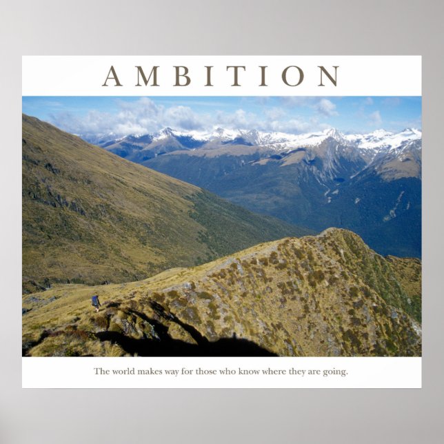 Affiche Ambition (Devant)
