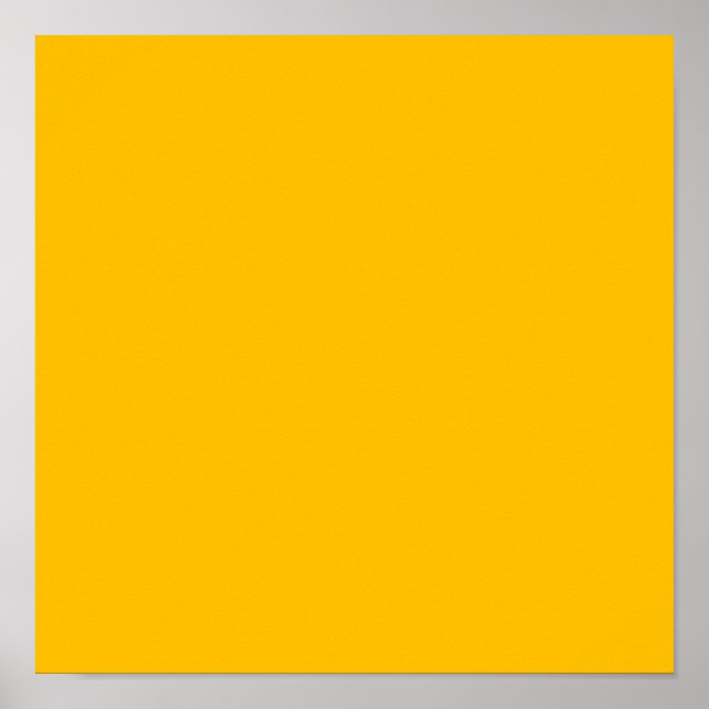 Affiche Ambre (couleur unie) (Devant)
