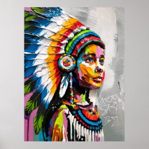 Affiche "Âme autochtone"