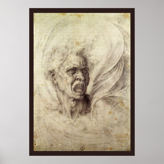 Affiche Âme damnée par Michelangelo (Devant)