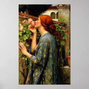 Affiche Âme de la rose John William Waterhouse