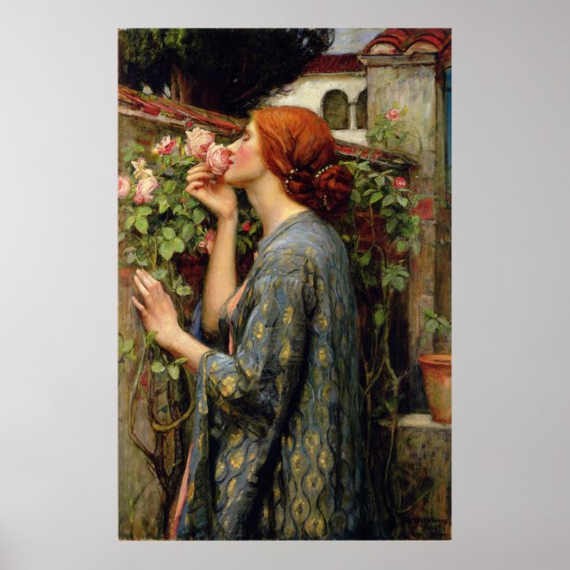 Affiche Âme du Rose John William Waterhouse Canvas (Devant)