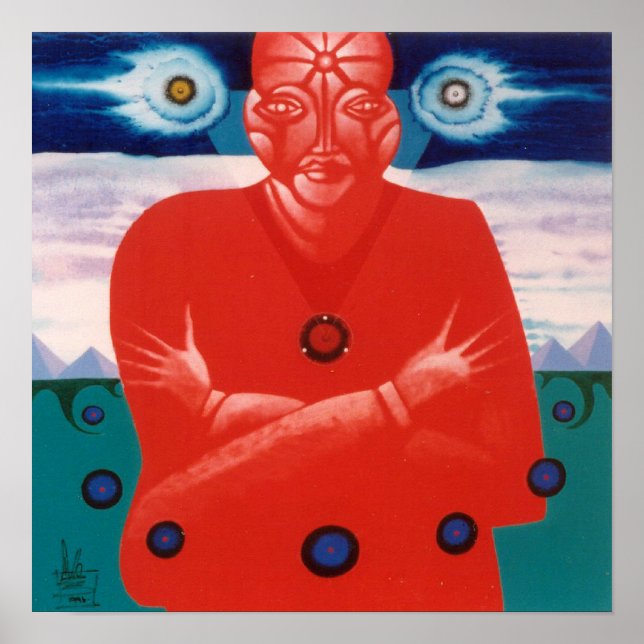 Affiche Âme rouge par Gregory Gallo (Devant)