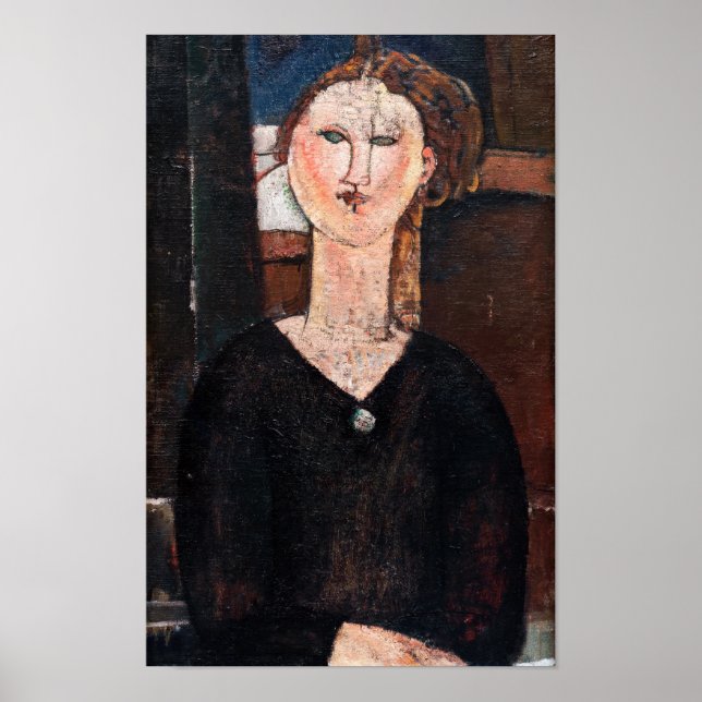Affiche Amedeo Modigliani - Antonia (Devant)
