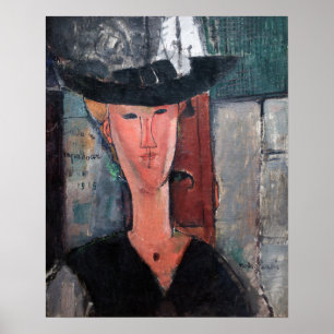 Affiche Amedeo Modigliani - Madame Pompadour