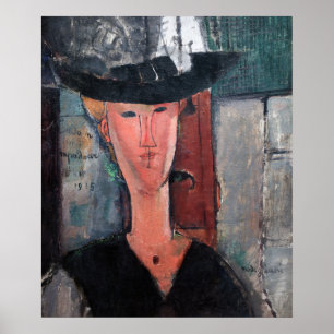 Affiche Amedeo Modigliani - Madame Pompadour