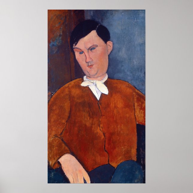 Affiche Amedeo Modigliani - Monsieur Deleu (Devant)