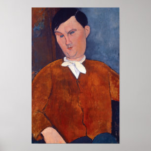 Affiche Amedeo Modigliani - Monsieur Deleu