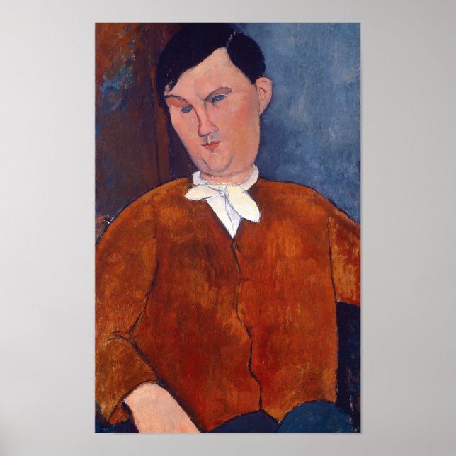 Affiche Amedeo Modigliani - Monsieur Deleu (Devant)