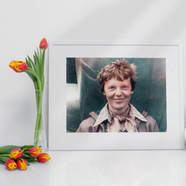 Affiche Amelia Earhart Son Lockheed Modèle 10-E Electra (Créateur téléchargé)