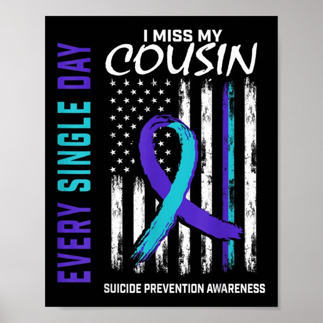 Affiche Amer De Prévention Du Suicide De Mon Cousin Me Man (Devant)