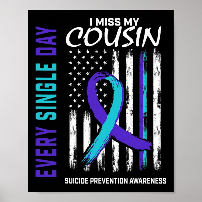 Affiche Amer De Prévention Du Suicide De Mon Cousin Me Man (Devant)
