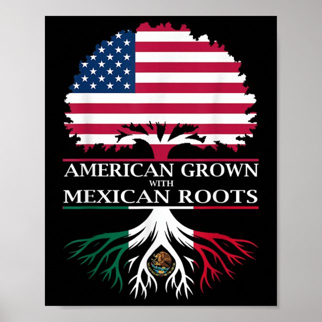 Affiche Américain cultivé avec des racines mexicaines  (Devant)