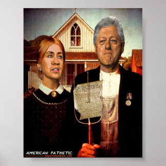 Affiche Américain pathétique