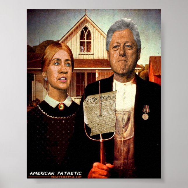 Affiche Américain pathétique (Devant)