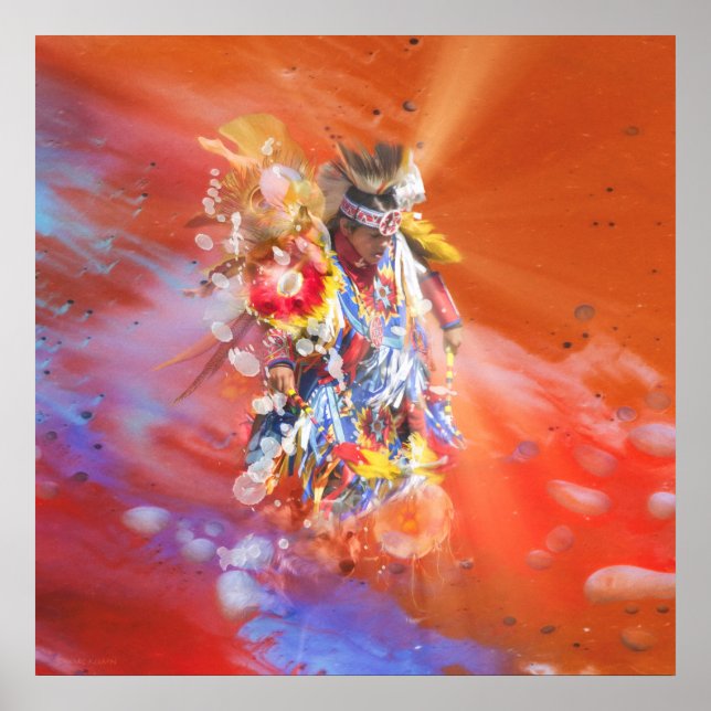 AFFICHE AMÉRICAINS DE LA DANSE (Devant)