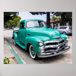 Affiche américains vintages prennent le camion