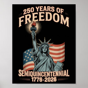 Affiche American 250th Anniversary Celebration 250 Years U