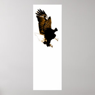 Affiche American Bald Eagle Landing