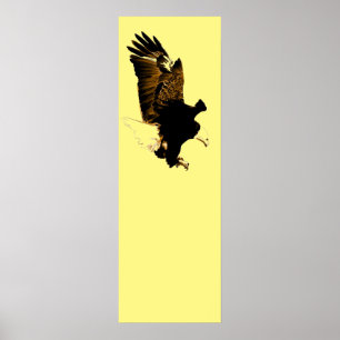 Affiche American Bald Eagle Landing