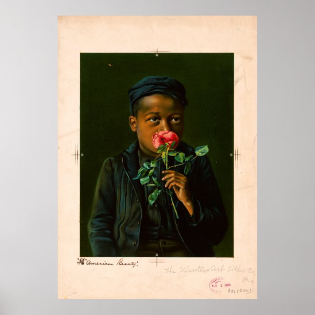 Affiche American Beauty (1895) (Devant)