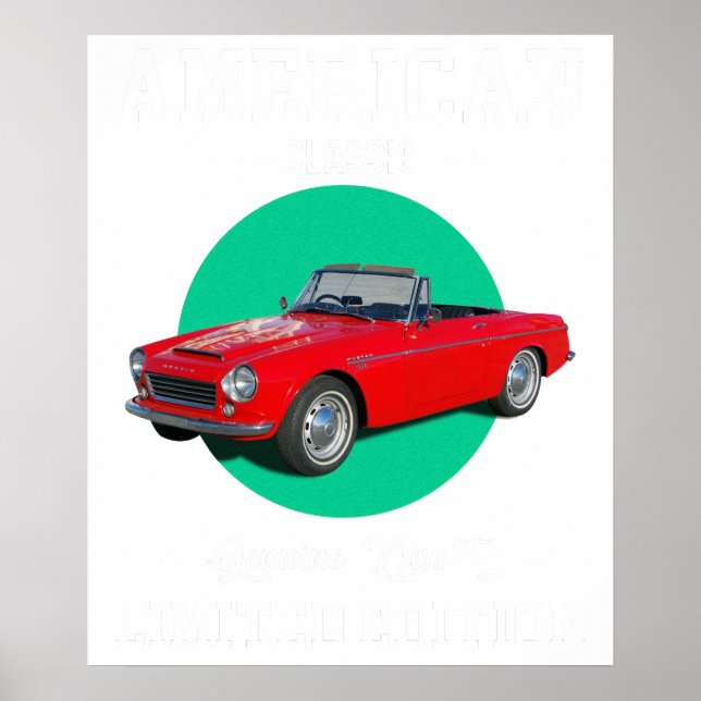 Affiche american classic genuine quality limited edition d (Devant)