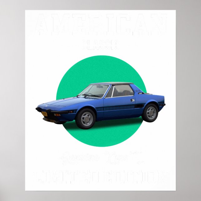 Affiche american classic genuine quality limited edition F (Devant)