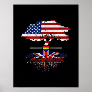 Affiche American Cultivé Britanniques Racines Gay Heart LG