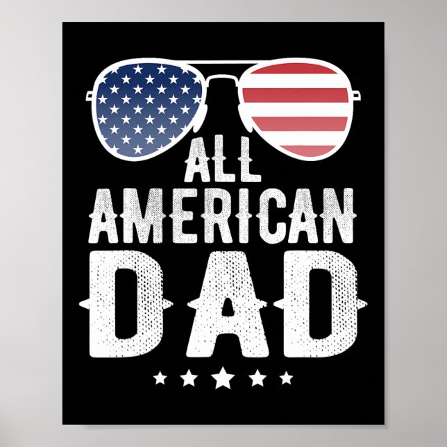 Affiche American Dad 4 juillet Us Patriotic Pride (Devant)