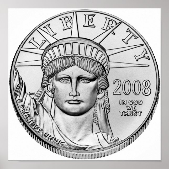 Affiche American Eagle Platinum (Devant)