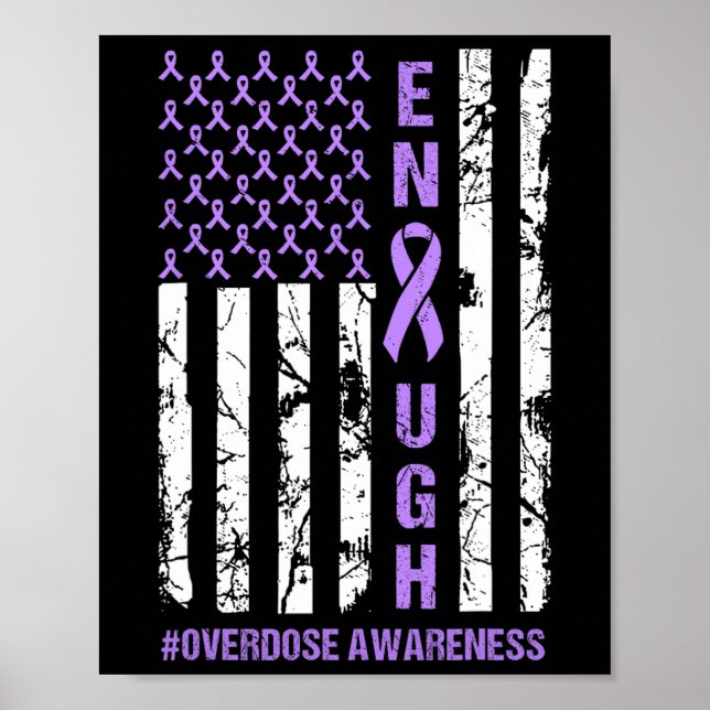 Affiche American Flag Assez Endoverdose International Awa (Devant)