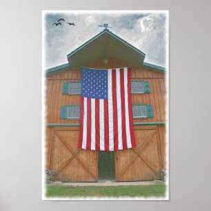 Affiche American Flag Grange