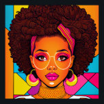 Affiche American Girls in Pop Art Style des années 80 : Co<br><div class="desc">"Vivez l'essence de la culture des années 80 avec ce Portrait audacieux et vibrant de Pop Art. Cette oeuvre d'art unique saisit la mode iconique et le style personnel de l'époque, avec des touches audacieuses et des couleurs vives qui en font un complément incontournable à toute collection d'art pop. Ne...</div>