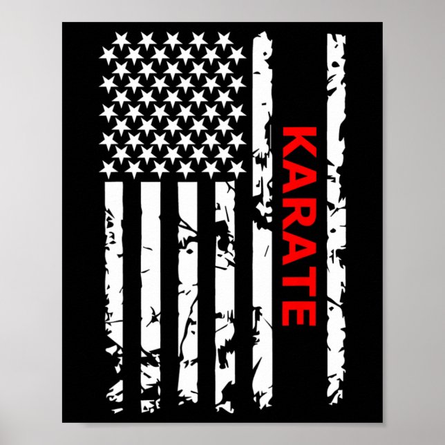 Affiche American Karate (Devant)
