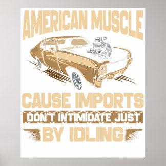 Affiche American Muscle