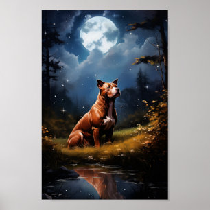 Affiche American Pit Bull Terrier