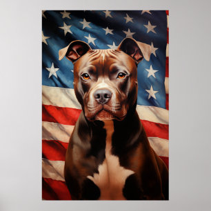 Affiche American Pit Bull Terrier