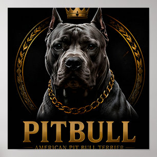 Affiche American Pit Bull Terrier Elite Guardian Collectio