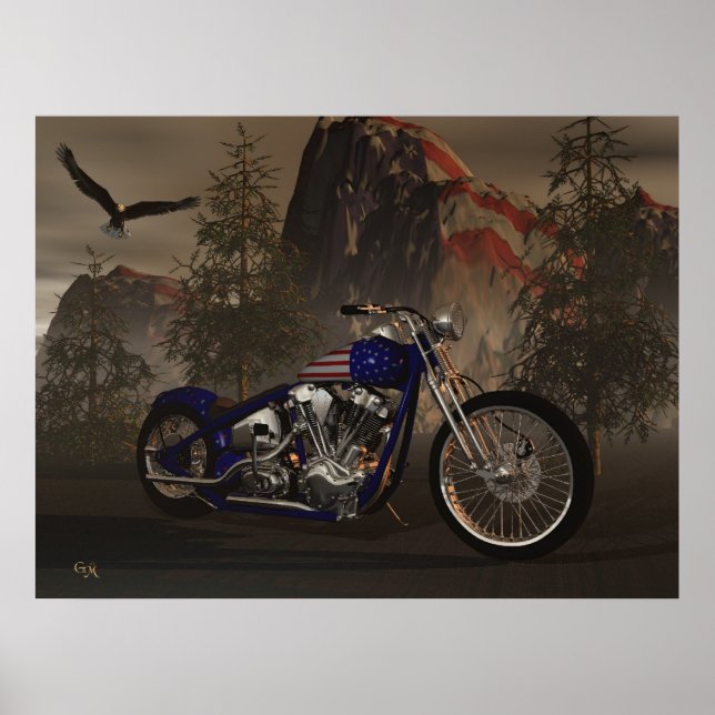 AFFICHE "AMERICAN PRIDE " (Devant)