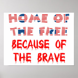 Affiche American USA Patriotic Accueil des citations gratu