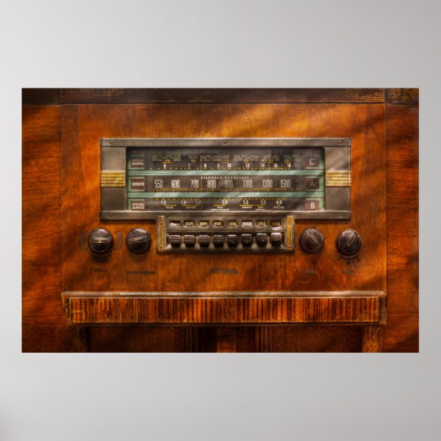 Affiche Americana - Radio - Rappelez-vous ce qu'était la r (Devant)