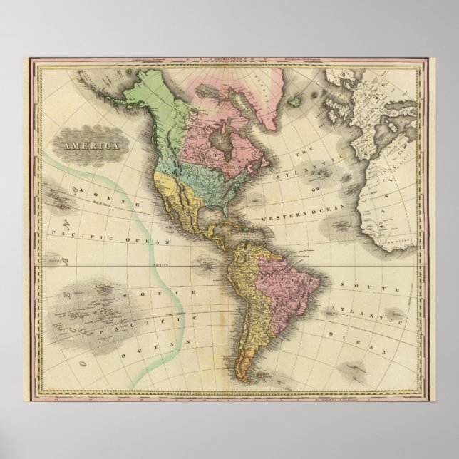 Affiche Amérique 9 (Devant)